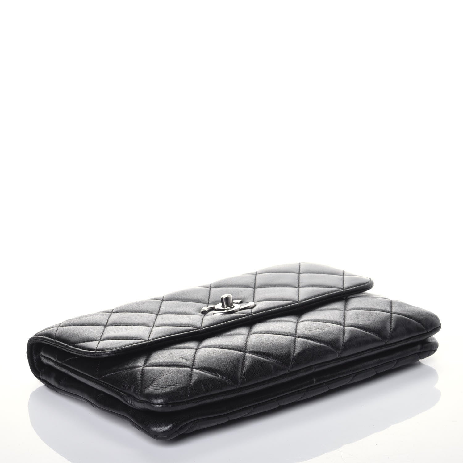 Chanel Lambskin Quilted Medium Trendy CC Flap Black 4 of 9