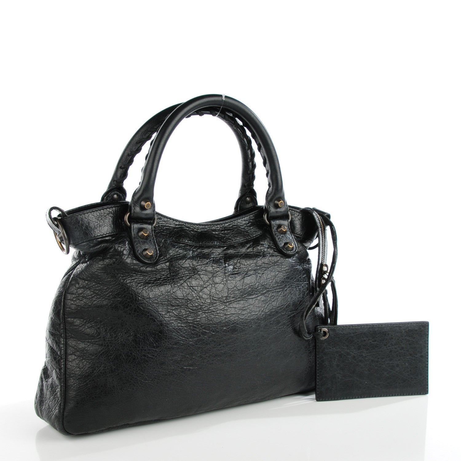 Balenciaga Agneau Classic Hardware Town Black 3 of 9
