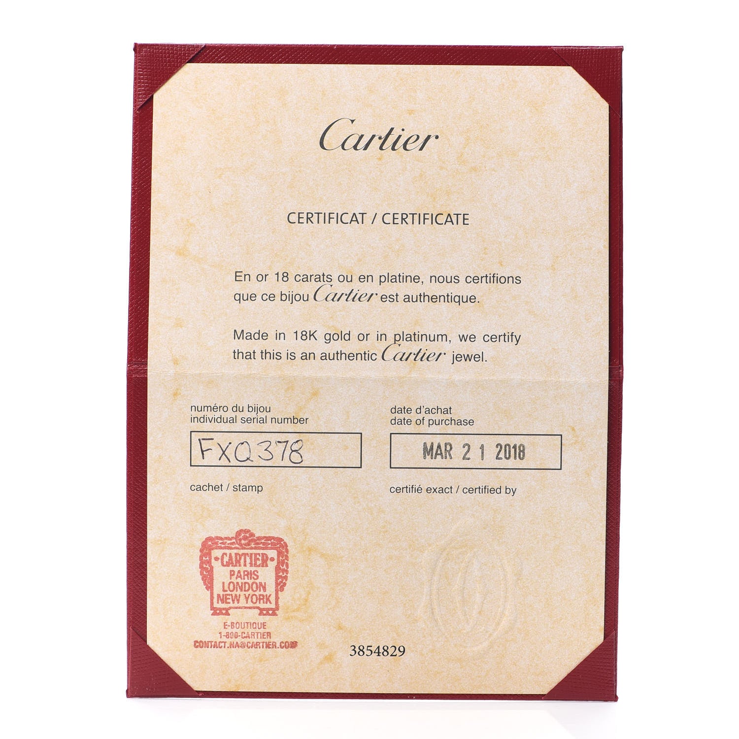 Cartier 18K Yellow Gold 3.5mm LOVE Wedding Band Ring 58 8.25 5 of 6