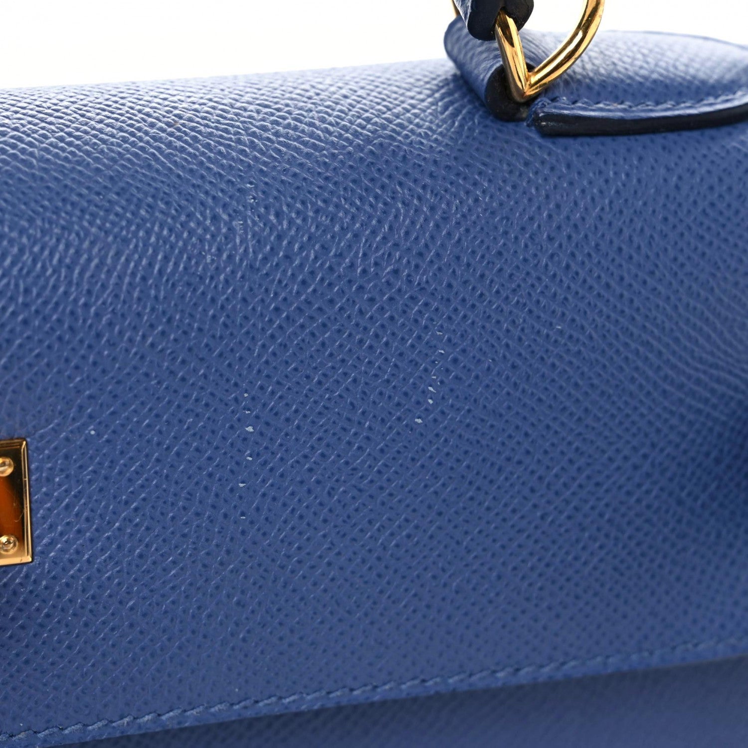 Hermes Epsom Kelly Sellier 32 Bleu Brighton 15 of 21