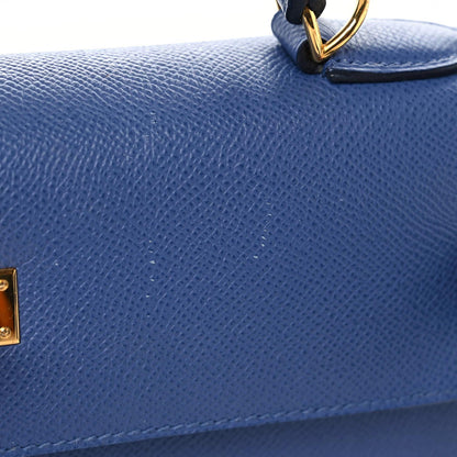 Hermes Epsom Kelly Sellier 32 Bleu Brighton 15 of 21