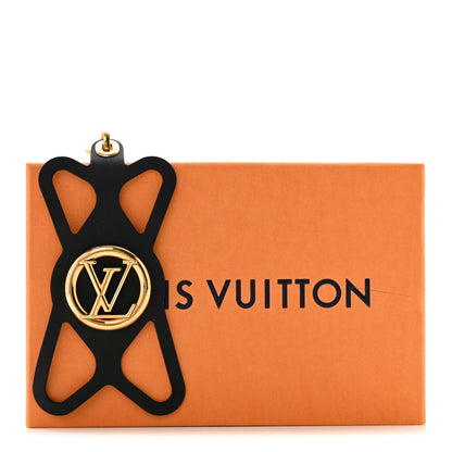 Louis Vuitton Monogram Silicone Louise Phone Holder Blue 5 of 5