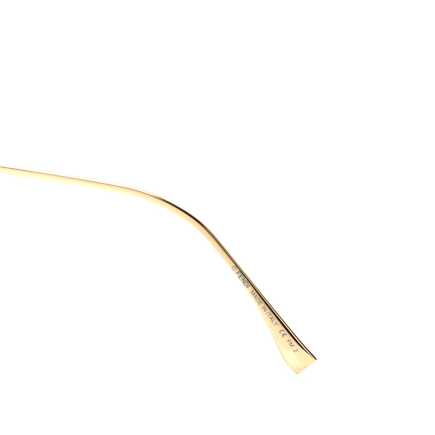 Fendi Square Dots Sunglasses FF 0259/S Gold 5 of 6
