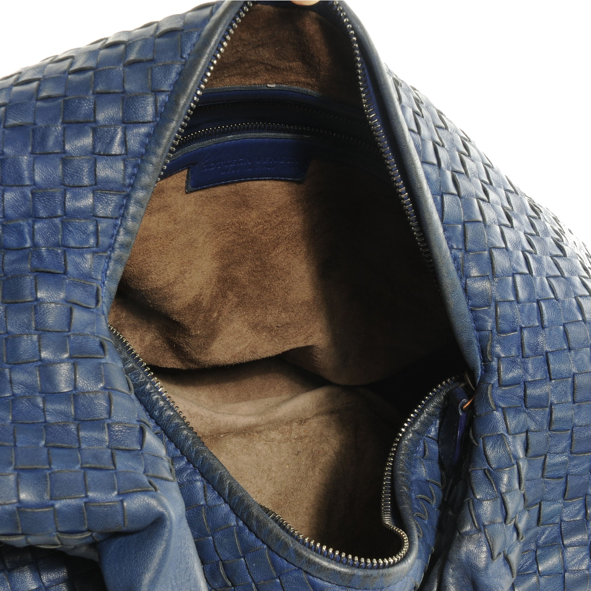 Bottega Veneta Nappa Intrecciato Large Belly Veneta Hobo Sapphire 5 of 8