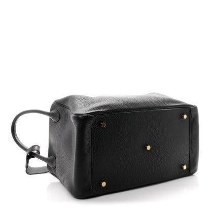 Hermes Taurillon Clemence Lindy 34 Black 4 of 10