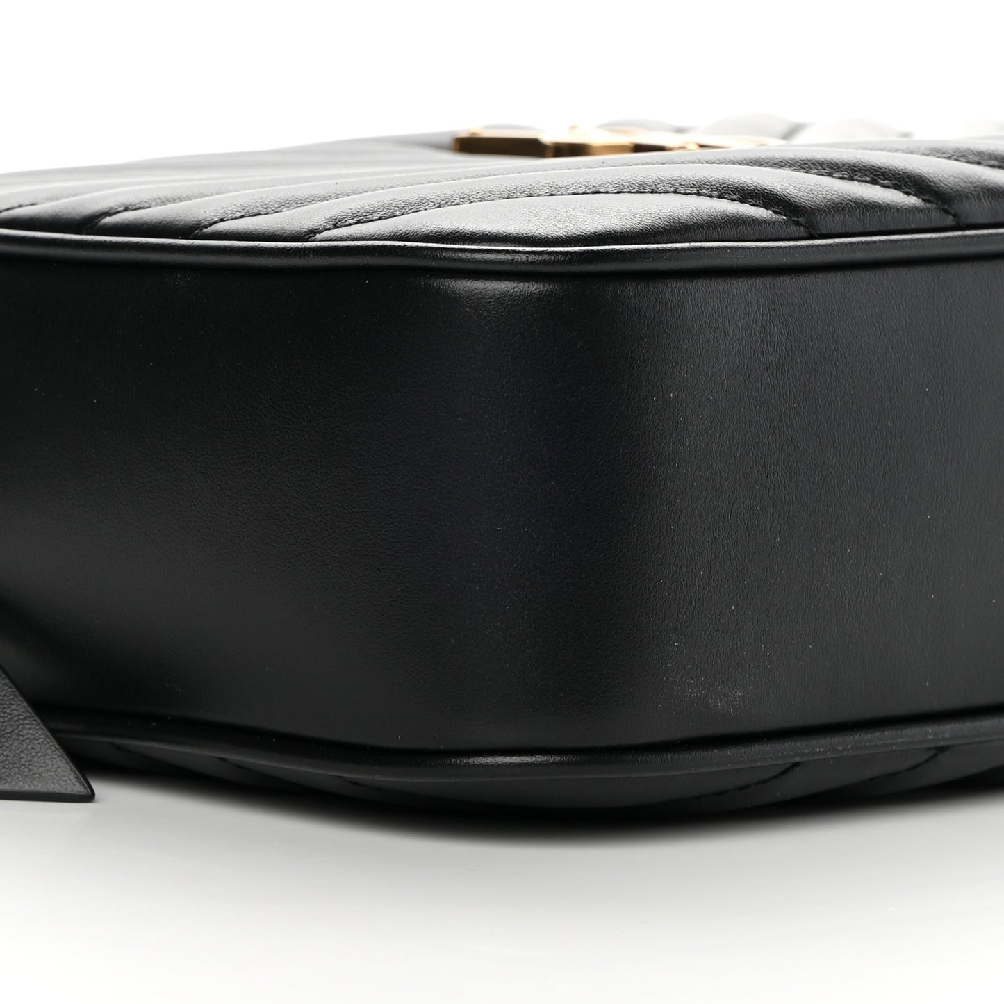 Calfskin Matelasse Monogram Lou Camera Bag Black