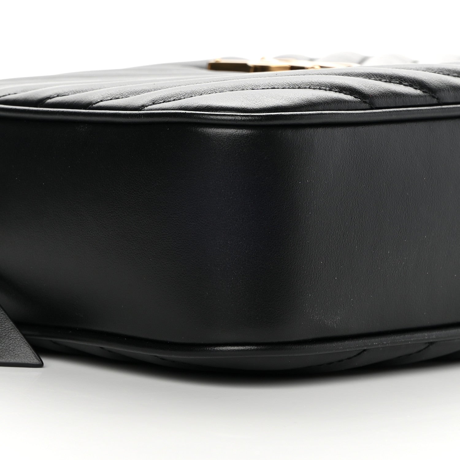 Saint Laurent Calfskin Matelasse Monogram Lou Camera Bag Black 9 of 10
