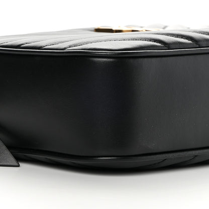 Saint Laurent Calfskin Matelasse Monogram Lou Camera Bag Black 9 of 10