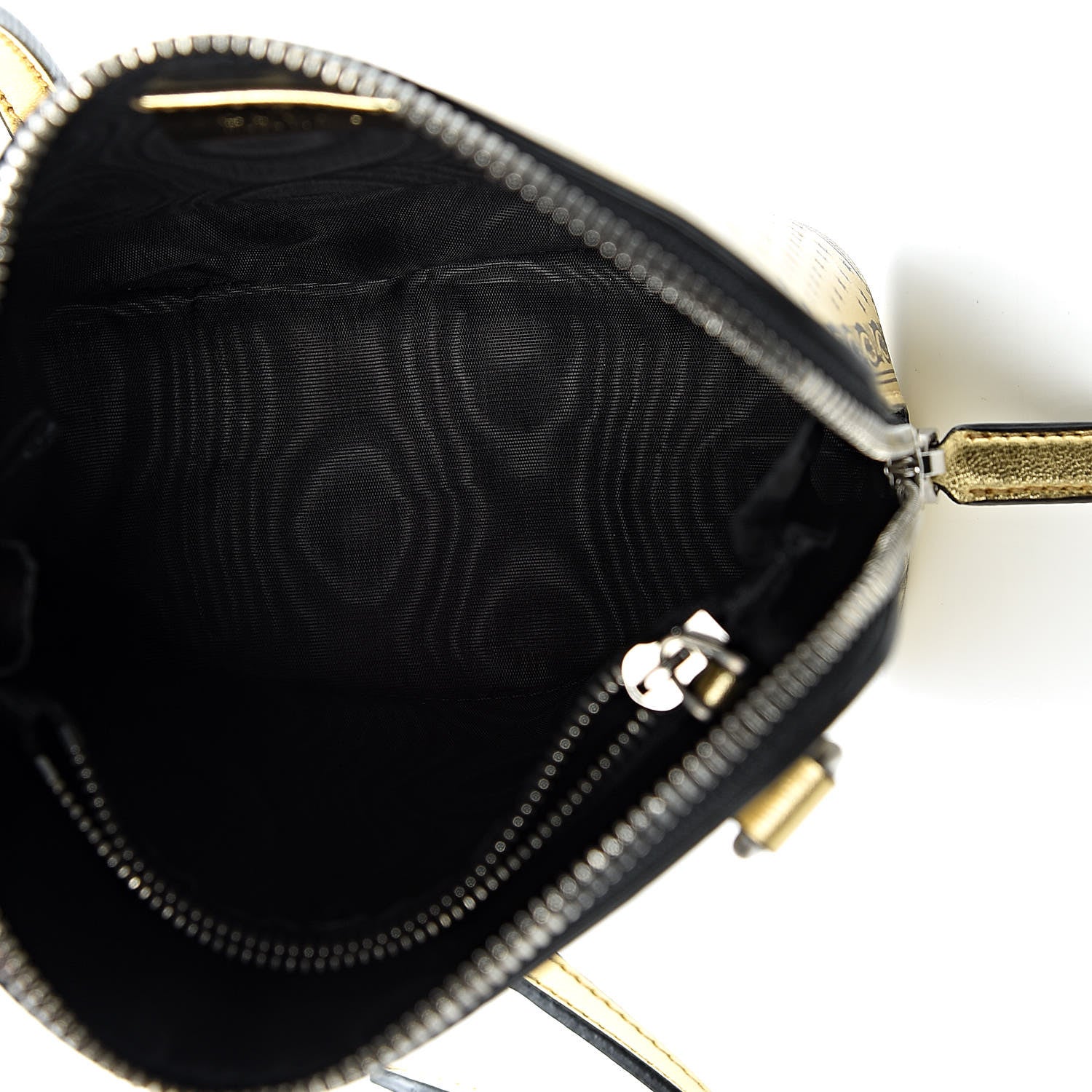 Gucci X SEGA Calfskin GUCCY Stars Mini Dome Shoulder Bag Gold 5 of 10
