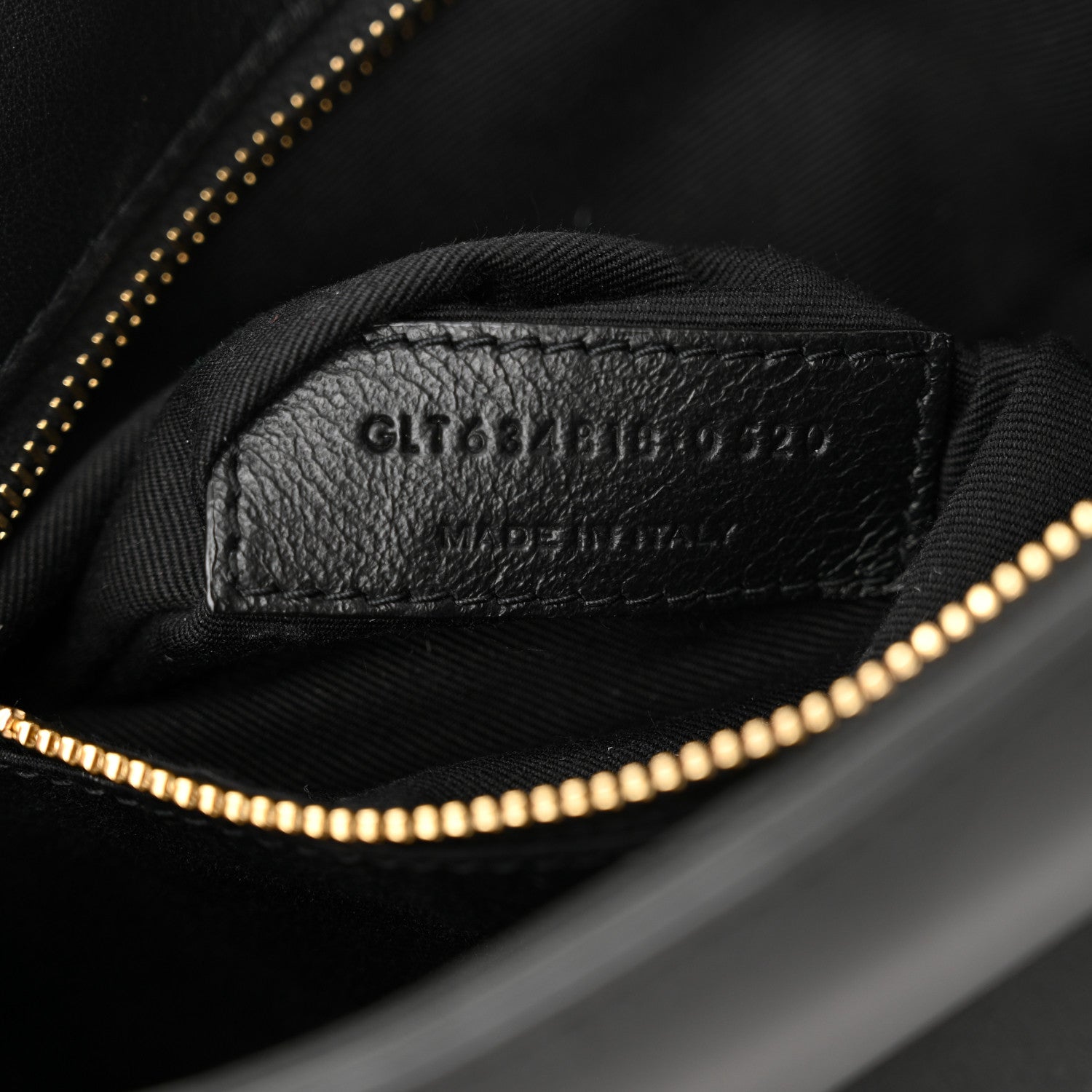 Saint Laurent Lambskin Monogram Kate 99 Baguette Shoulder Bag Black 7 of 13