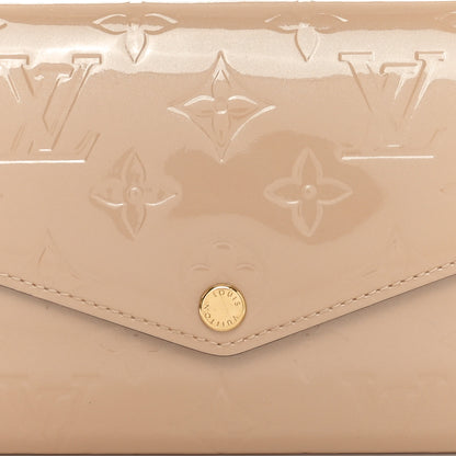 Louis Vuitton Vernis Sarah Wallet NM Dune 7 of 9