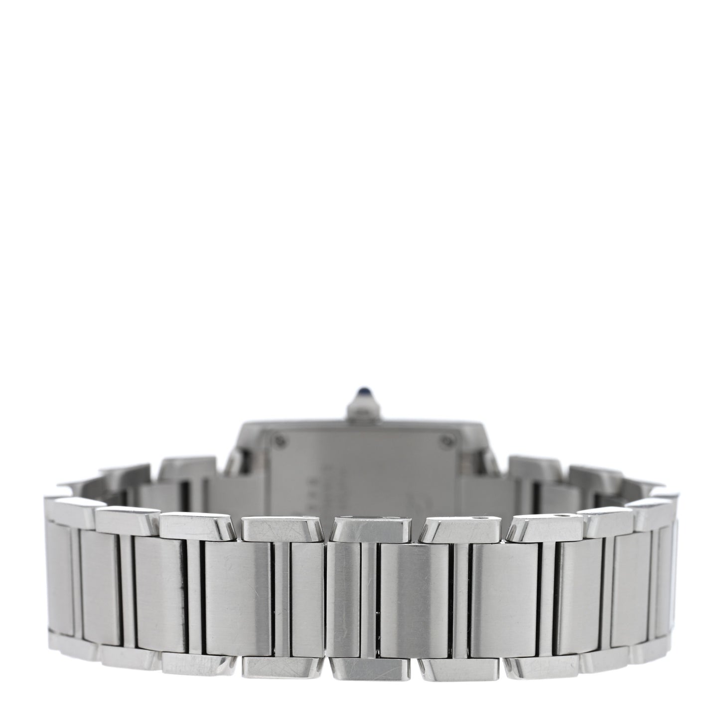 Stainless Steel 20mm Tank Francaise Quartz Watch