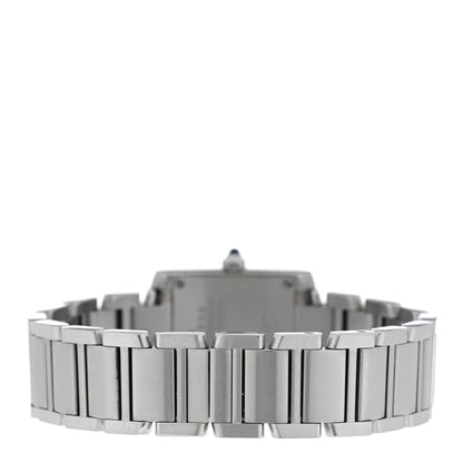 Cartier Stainless Steel 20mm Tank Francaise Quartz Watch 3 of 4