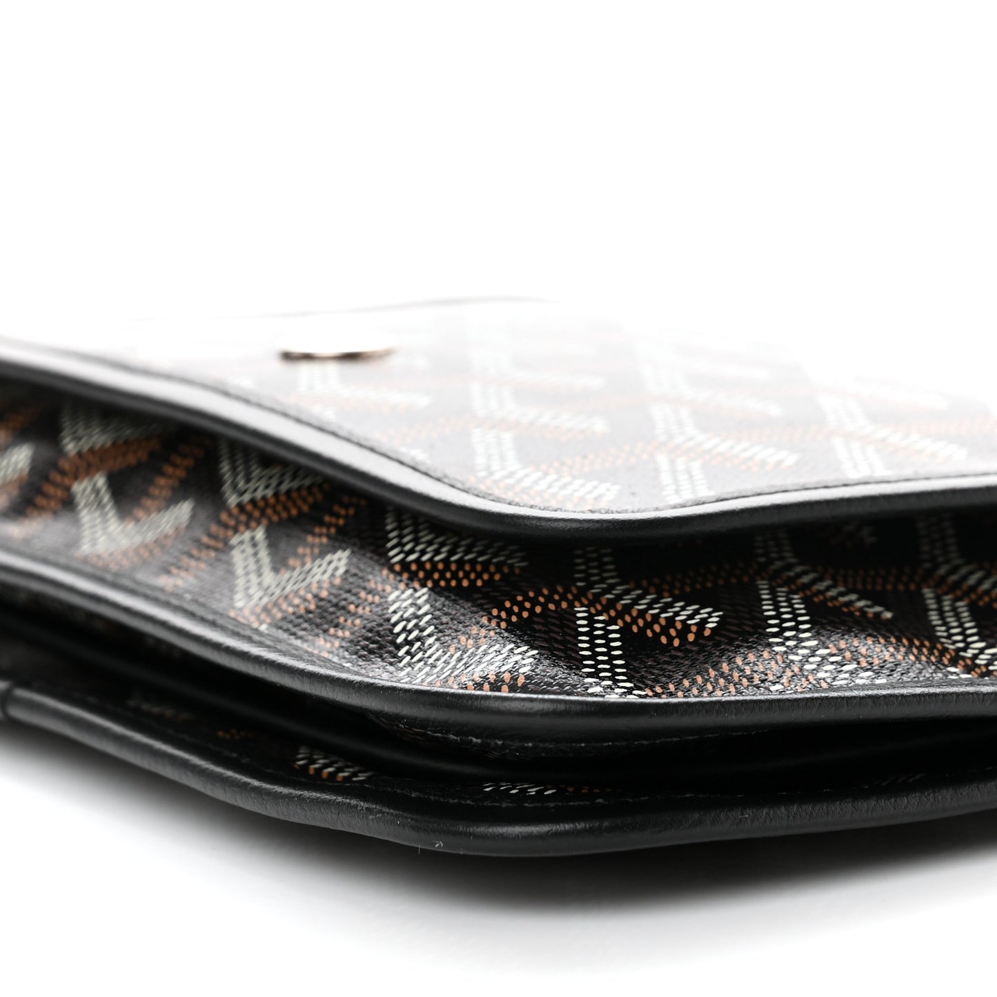 Goyardine Plumet Wallet Clutch Black