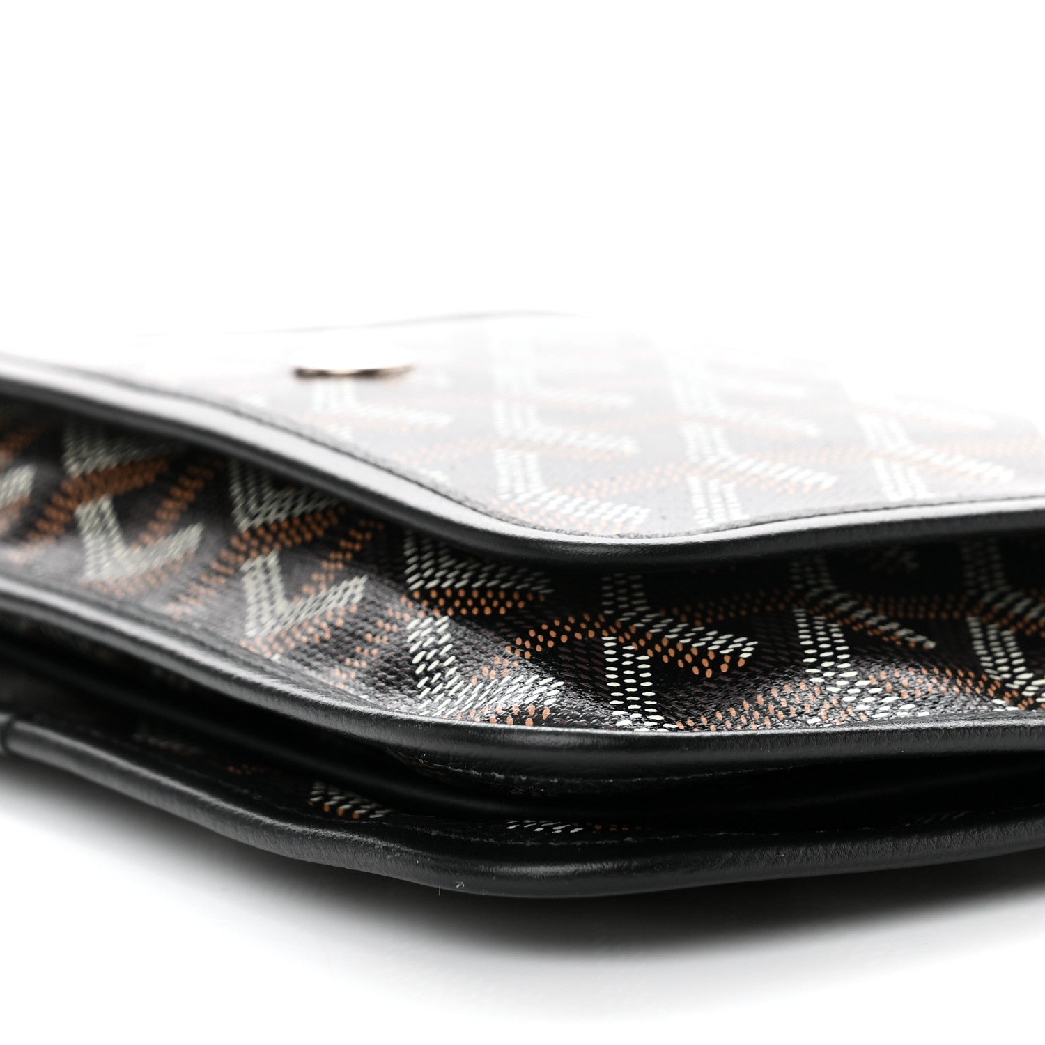 Goyard Goyardine Plumet Wallet Clutch Black 12 of 13