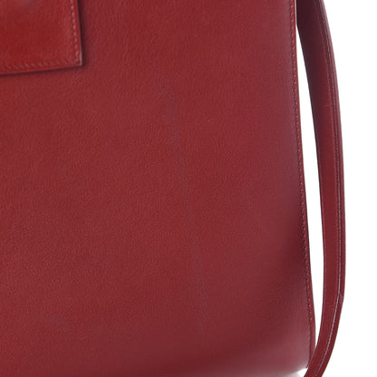 Saint Laurent Calfskin Small Sac De Jour Oxblood 14 of 21