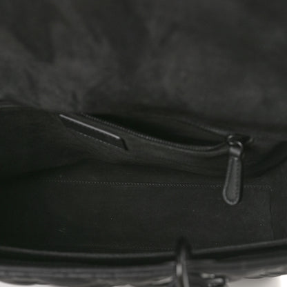 Christian Dior Ultra Matte Calfskin Cannage Large Lady Dior Black 5 of 7