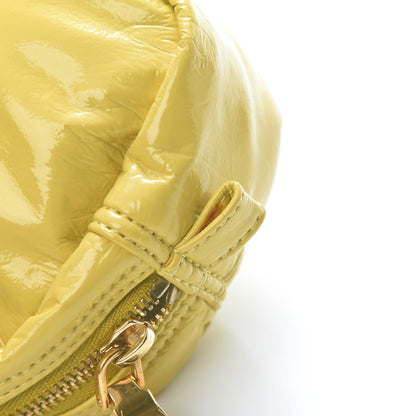 Prada Vernice Patent Cosmetic Pouch Ananas 12 of 12