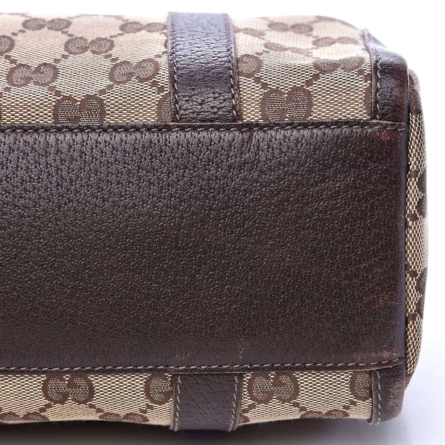 Monogram Small Abbey Boston Dark Brown