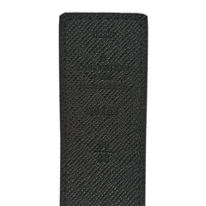 Louis Vuitton Calfskin Monogram 30mm LV Initiales Reversible Belt 90 36 Black 7 of 8