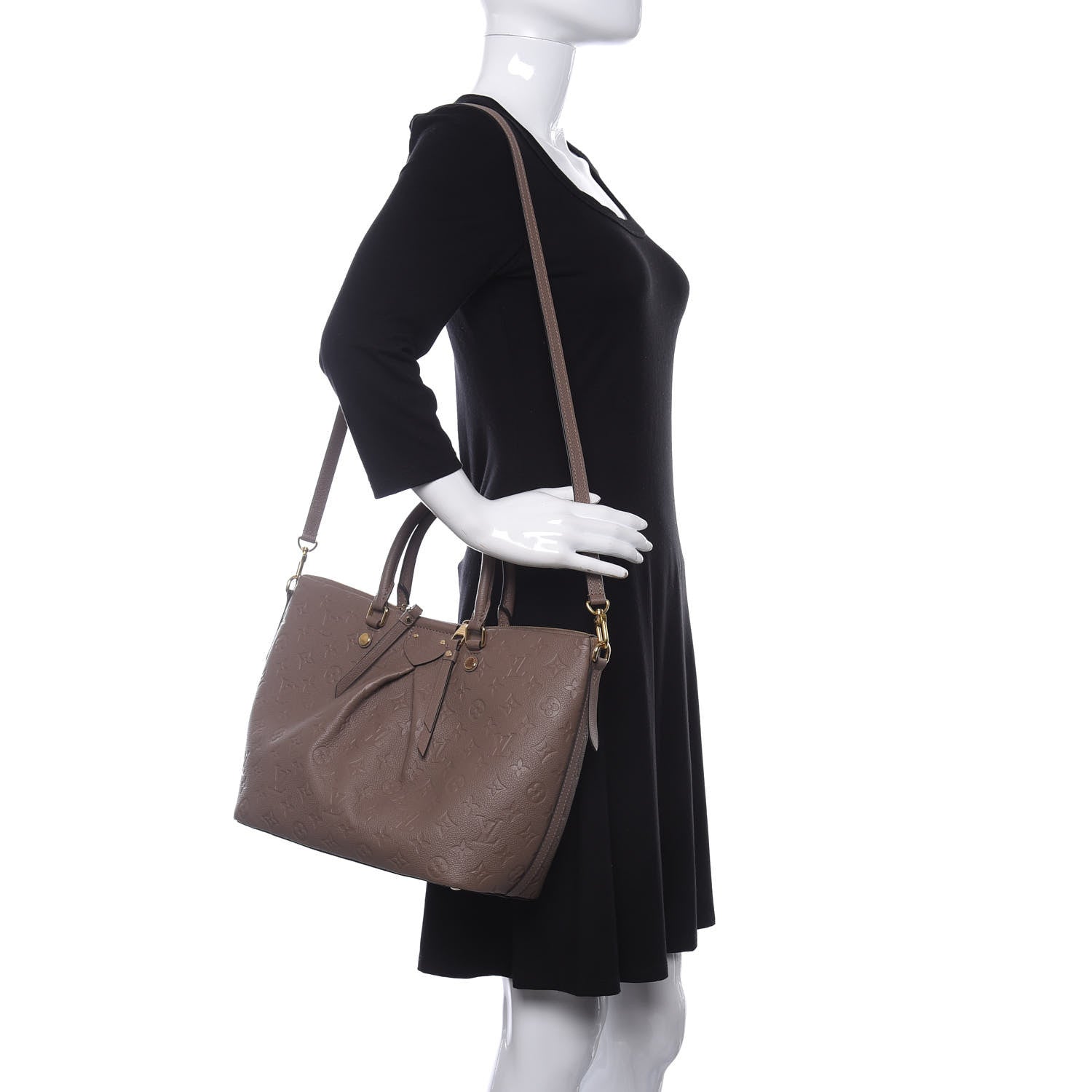 Louis Vuitton Empreinte Mazarine MM Taupe 2 of 11