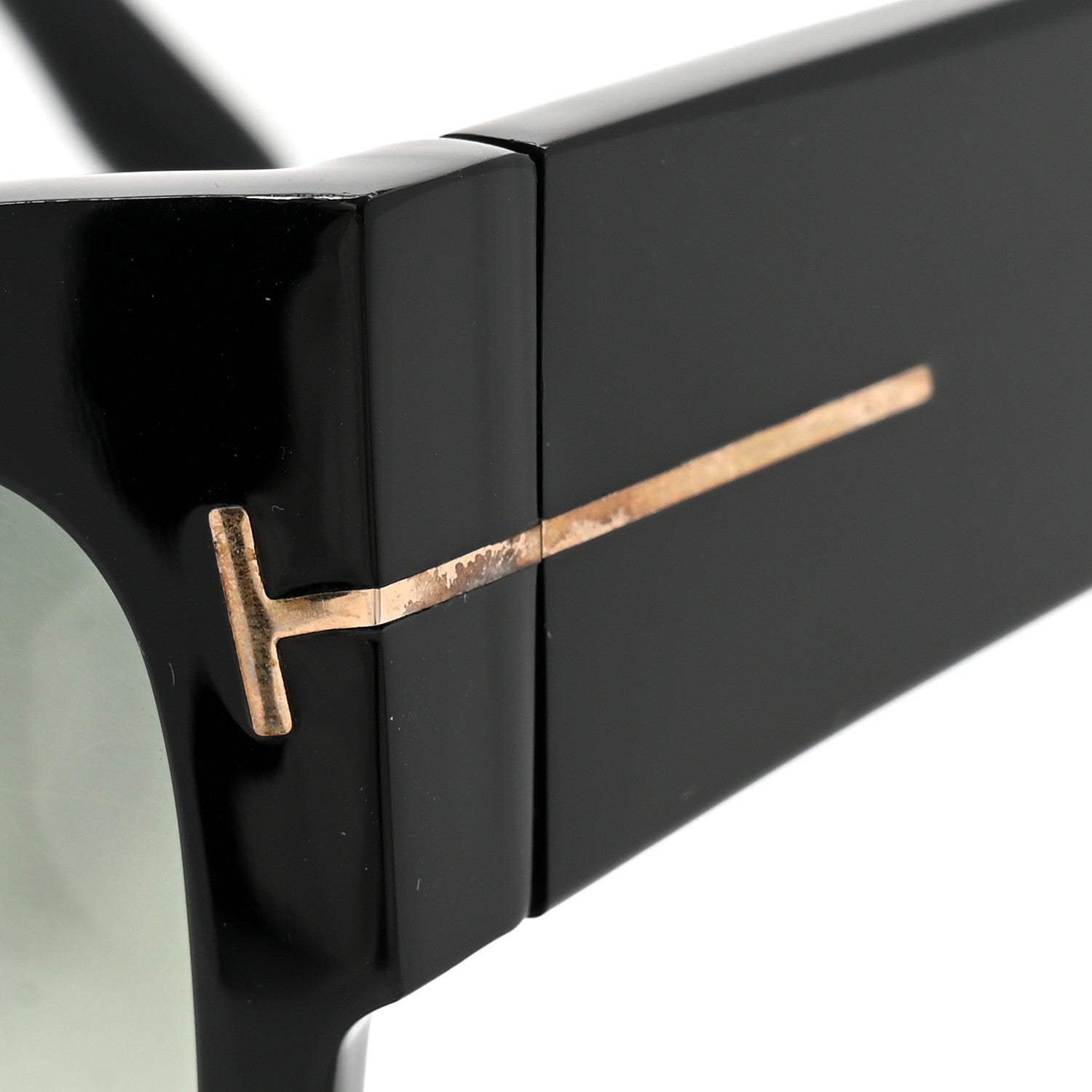 Tom Ford Acetate Anoushka Cat Eye Sunglasses TF371 Black 8 of 9