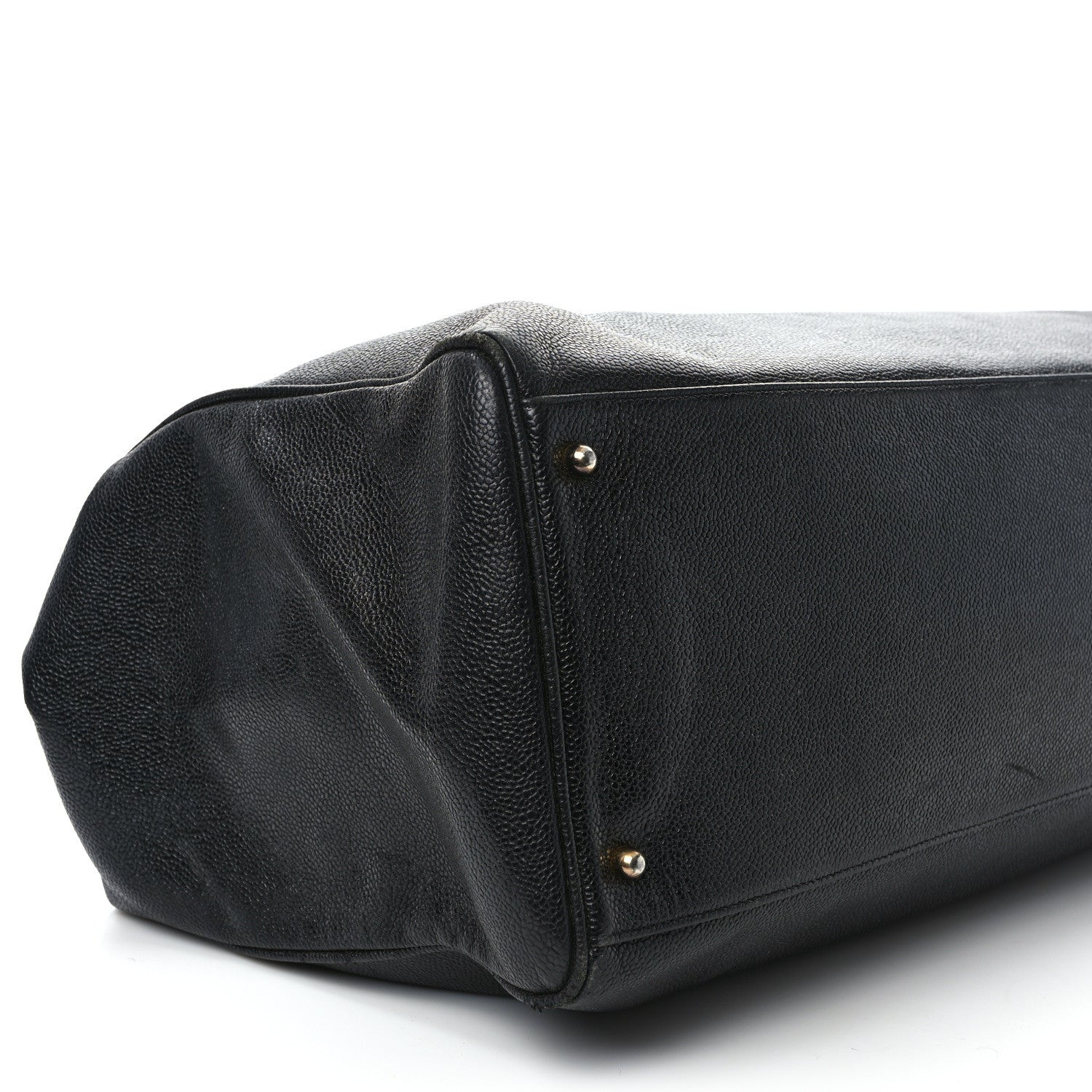Chanel Caviar XL Weekender Bag Black 8 of 12