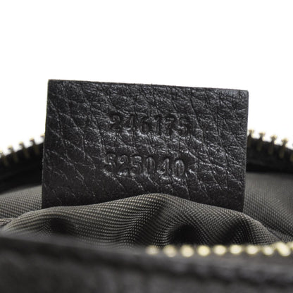 Gucci Leather Bamboo Cosmetic Case Black 6 of 7