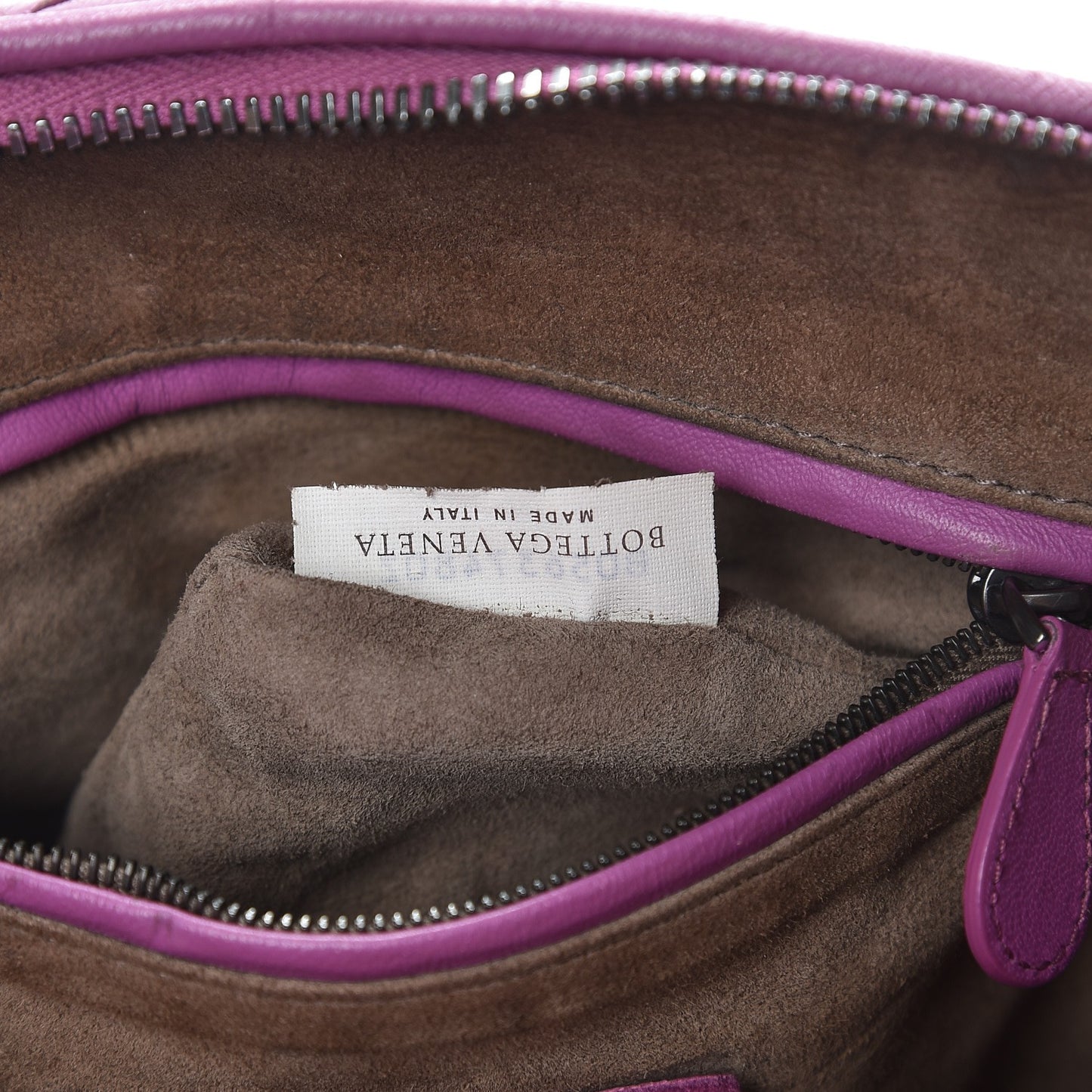 Nappa Intrecciato Pillow Crossbody Messenger Peony
