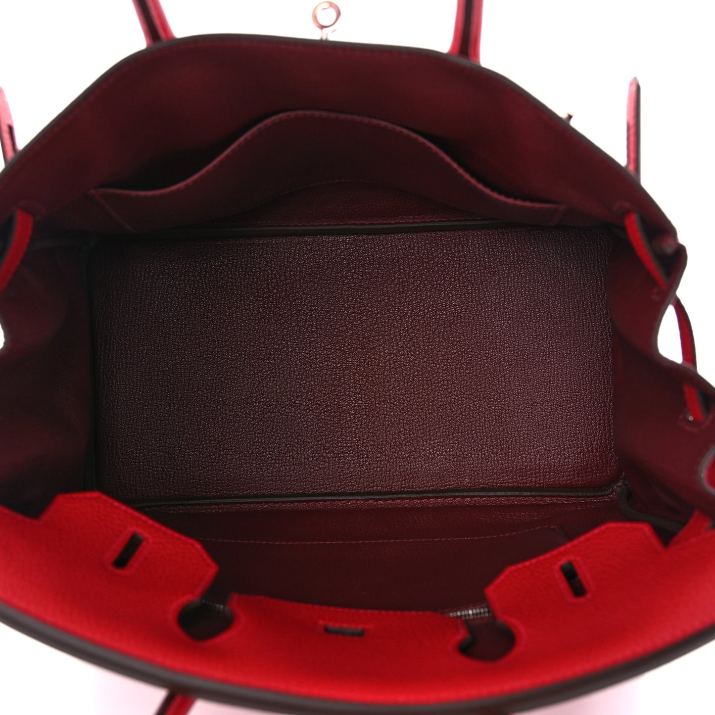Togo Verso Birkin 30 Rouge Vif Rouge H