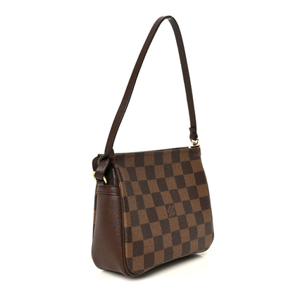 Louis Vuitton Damier Ebene Trousse Make Up Bag Pochette 3 of 10