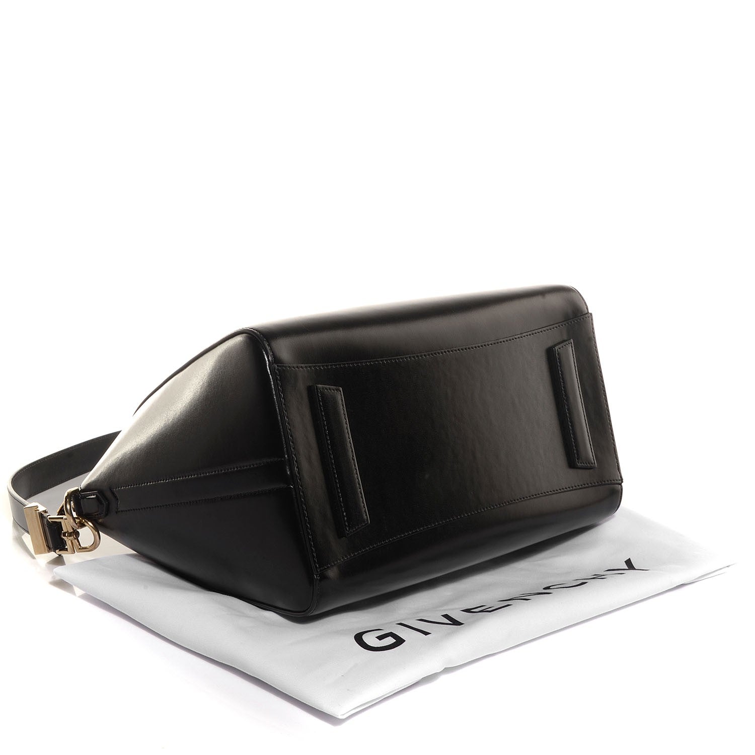 Givenchy Shiny Lord Calfskin Medium Antigona Black 4 of 14