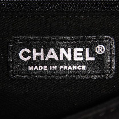 Chanel Suede Austrian Flap Satchel Black 6 of 7
