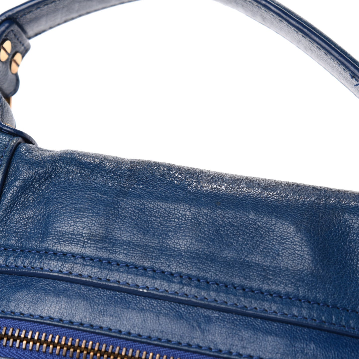 Lambskin Large PS1 Satchel Royal Blue