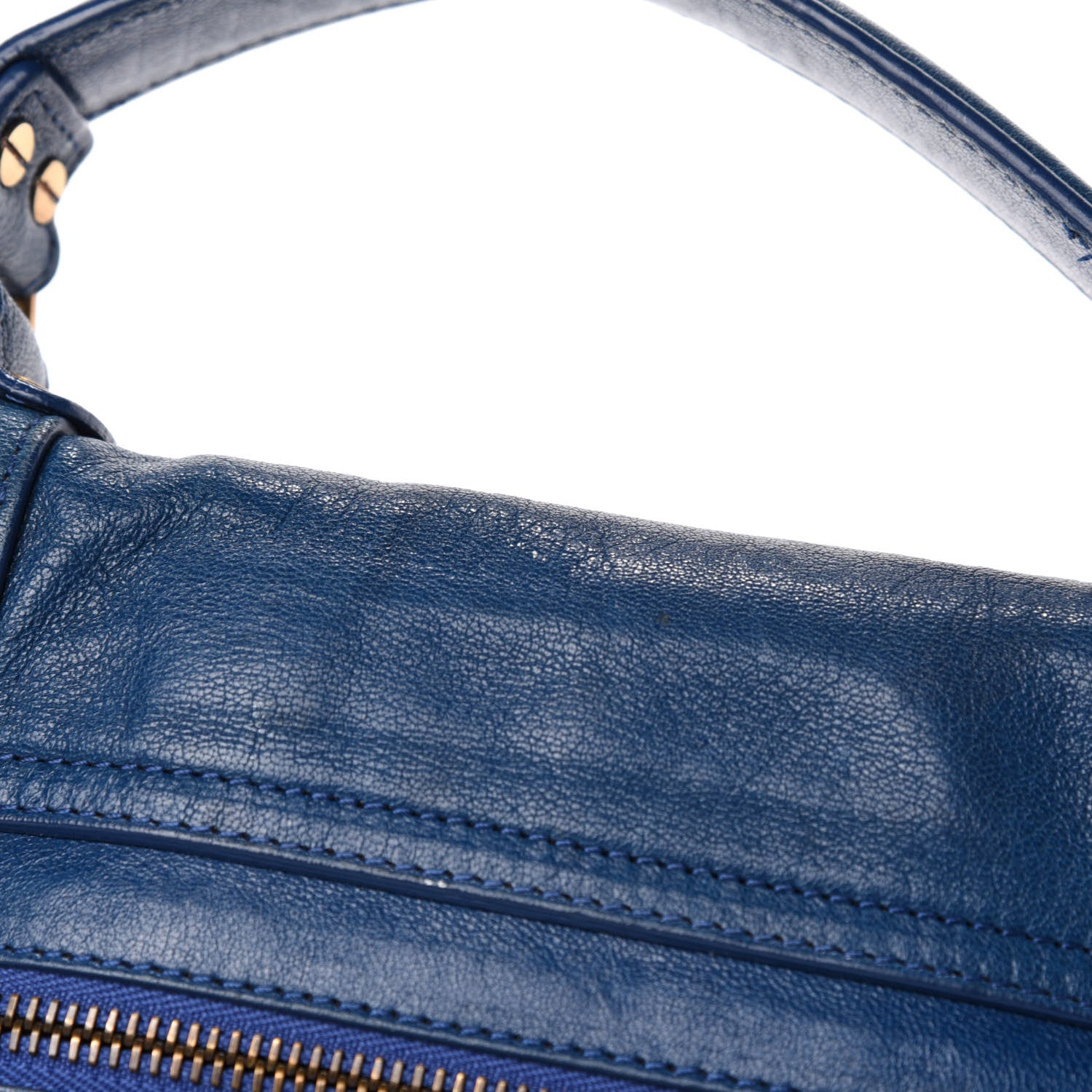 Proenza Schouler Lambskin Large PS1 Satchel Royal Blue 12 of 22