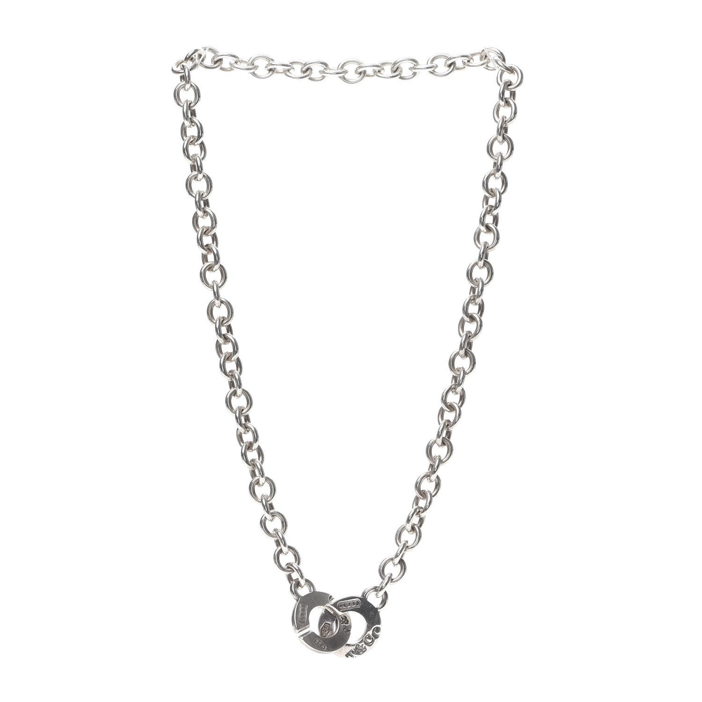 Sterling Silver 1837 Circle Clasp Necklace