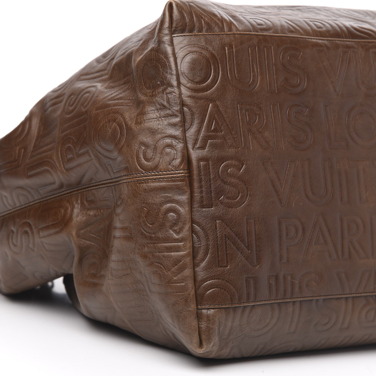 Louis Vuitton Monogram Paris Souple Whisper GM Chocolate 8 of 14