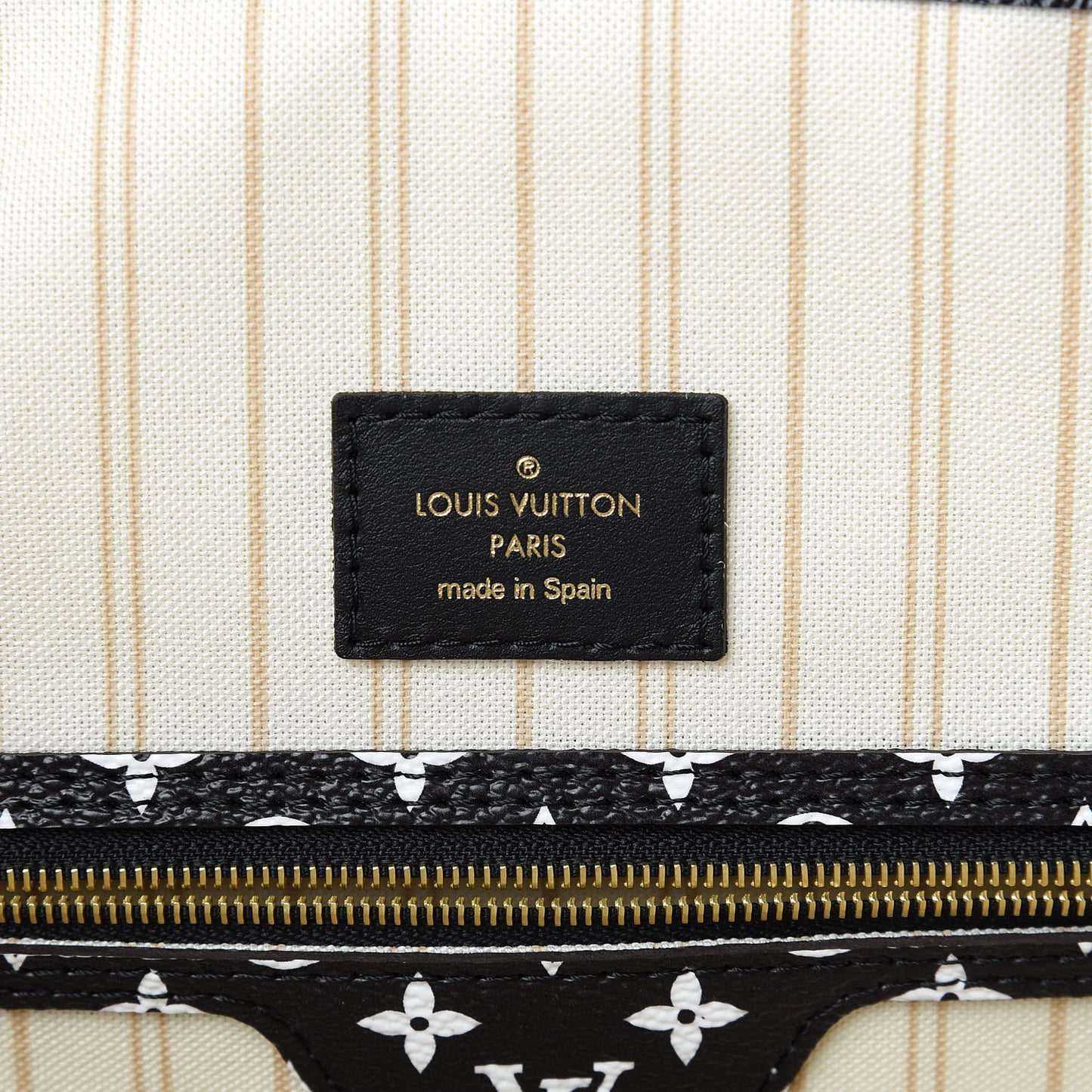 Monogram Giant Jungle Neverfull MM Ivory