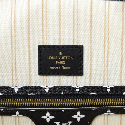 Louis Vuitton Monogram Giant Jungle Neverfull MM Ivory 7 of 12