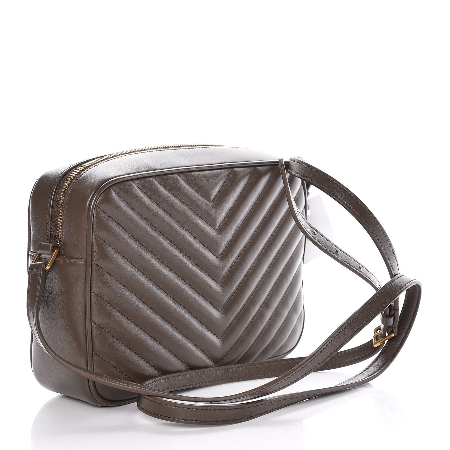 Calfskin Matelasse Monogram Lou Camera Bag Faggio