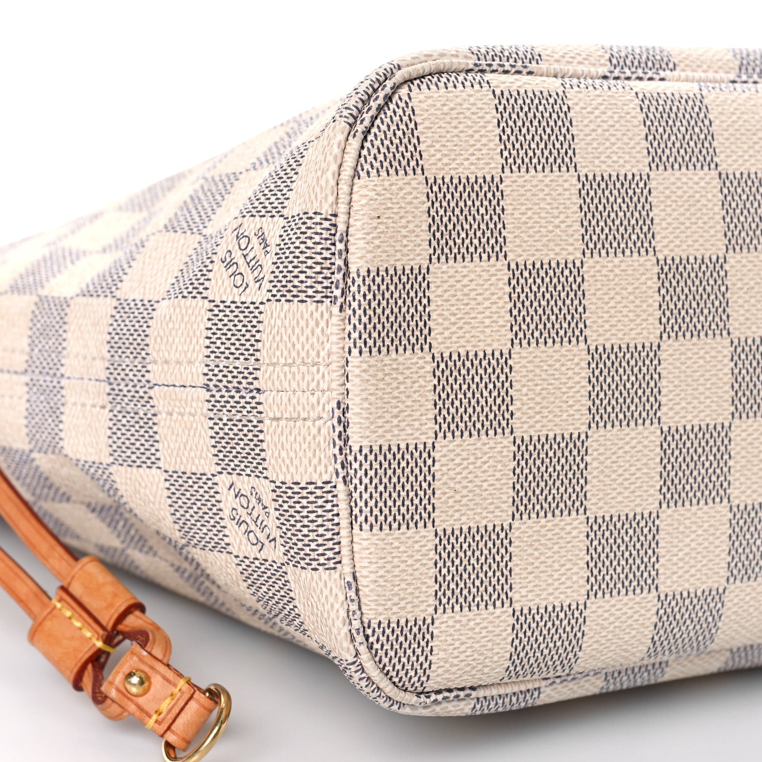 Louis Vuitton Damier Azur Neverfull PM 7 of 16