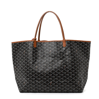 Goyard Goyardine Saint Louis GM Black Gold 1 of 10