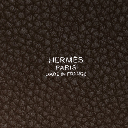 Hermes Taurillon Clemence Picotin Lock 18 PM Etoupe 5 of 10