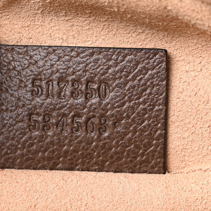 Gucci GG Supreme Monogram Web Mini Ophidia Shoulder Bag Brown 7 of 10