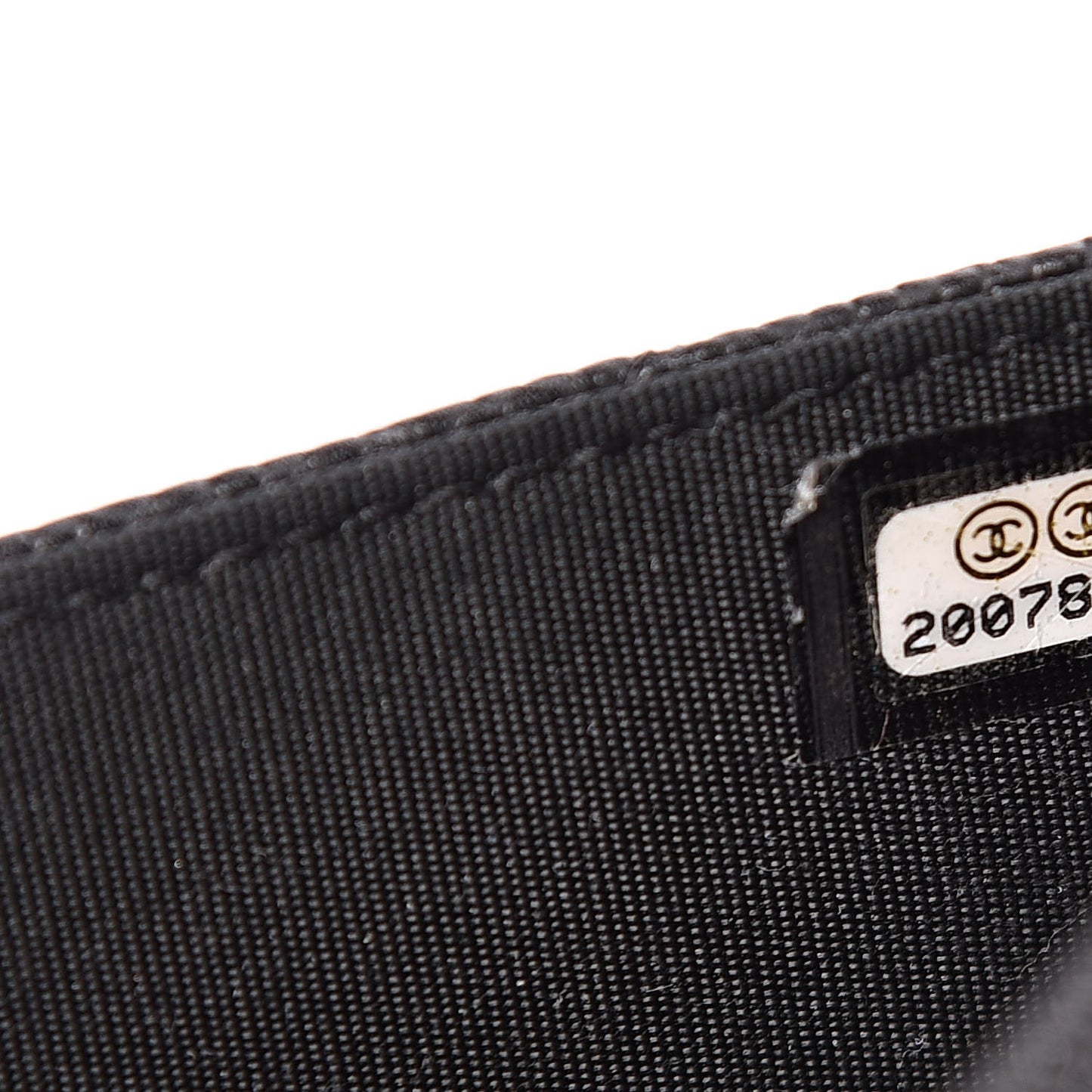 Caviar Quilted Boy Wallet On Chain WOC Black