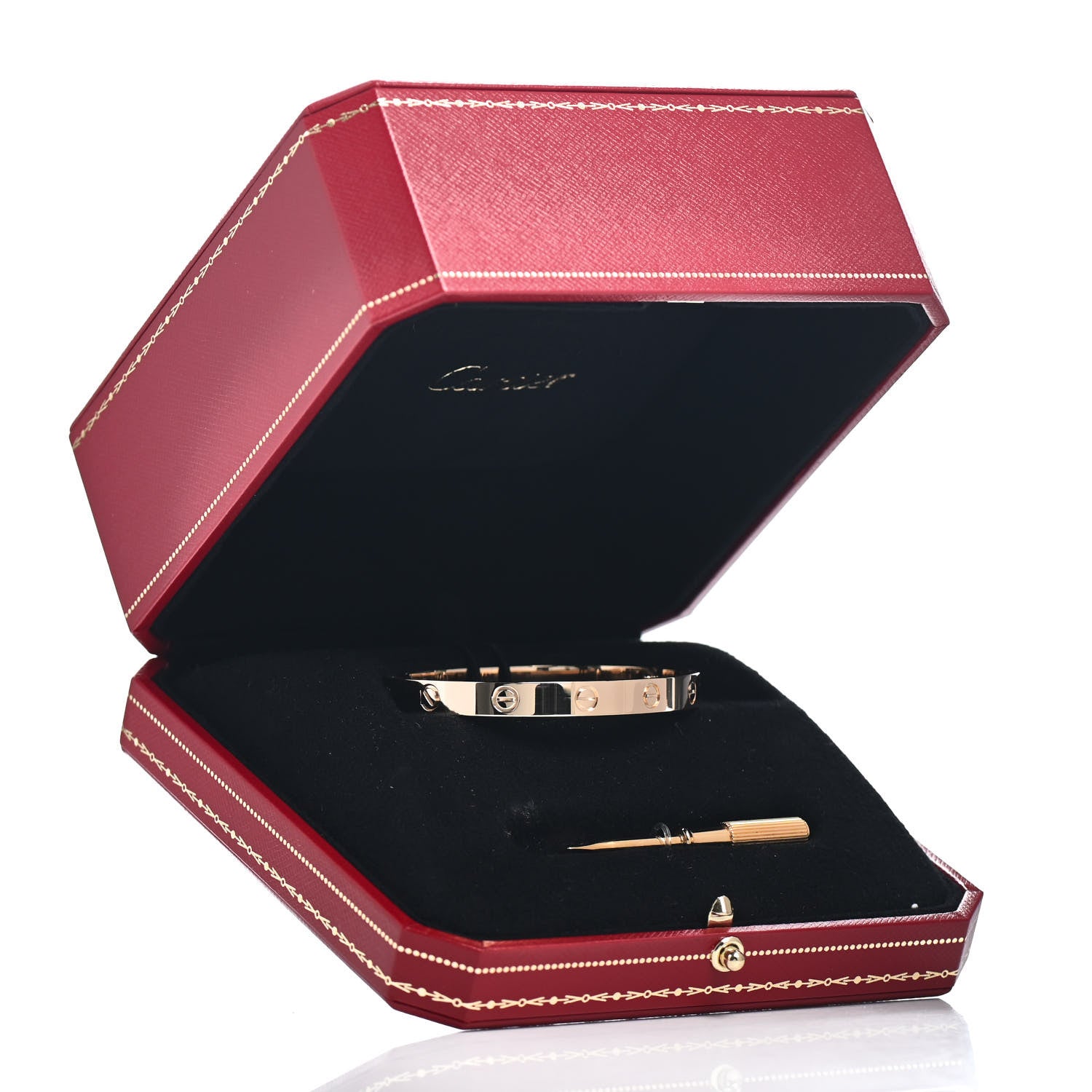 Cartier 18K Yellow Gold LOVE Bracelet 17 6 of 6