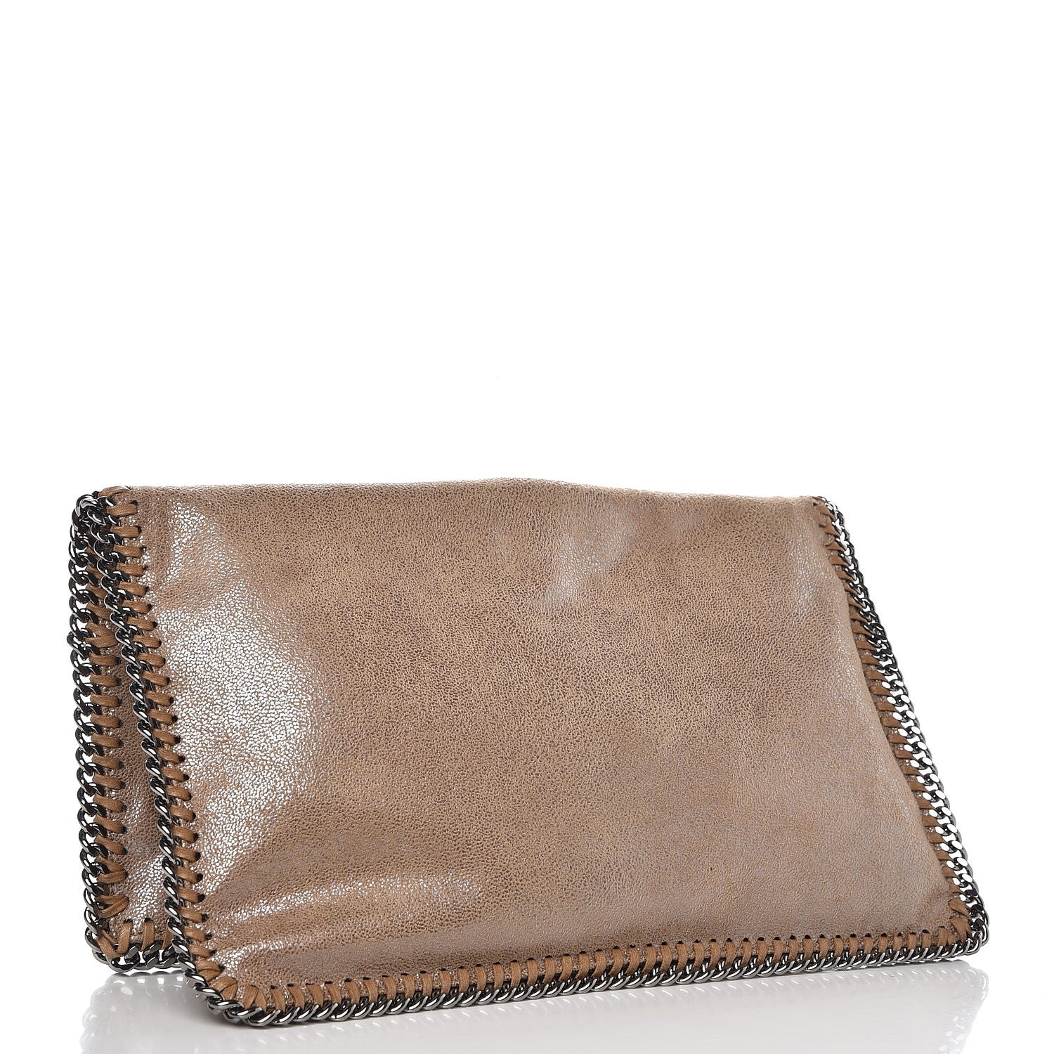 Stella McCartney Shaggy Deer Falabella Clutch Taupe 3 of 6