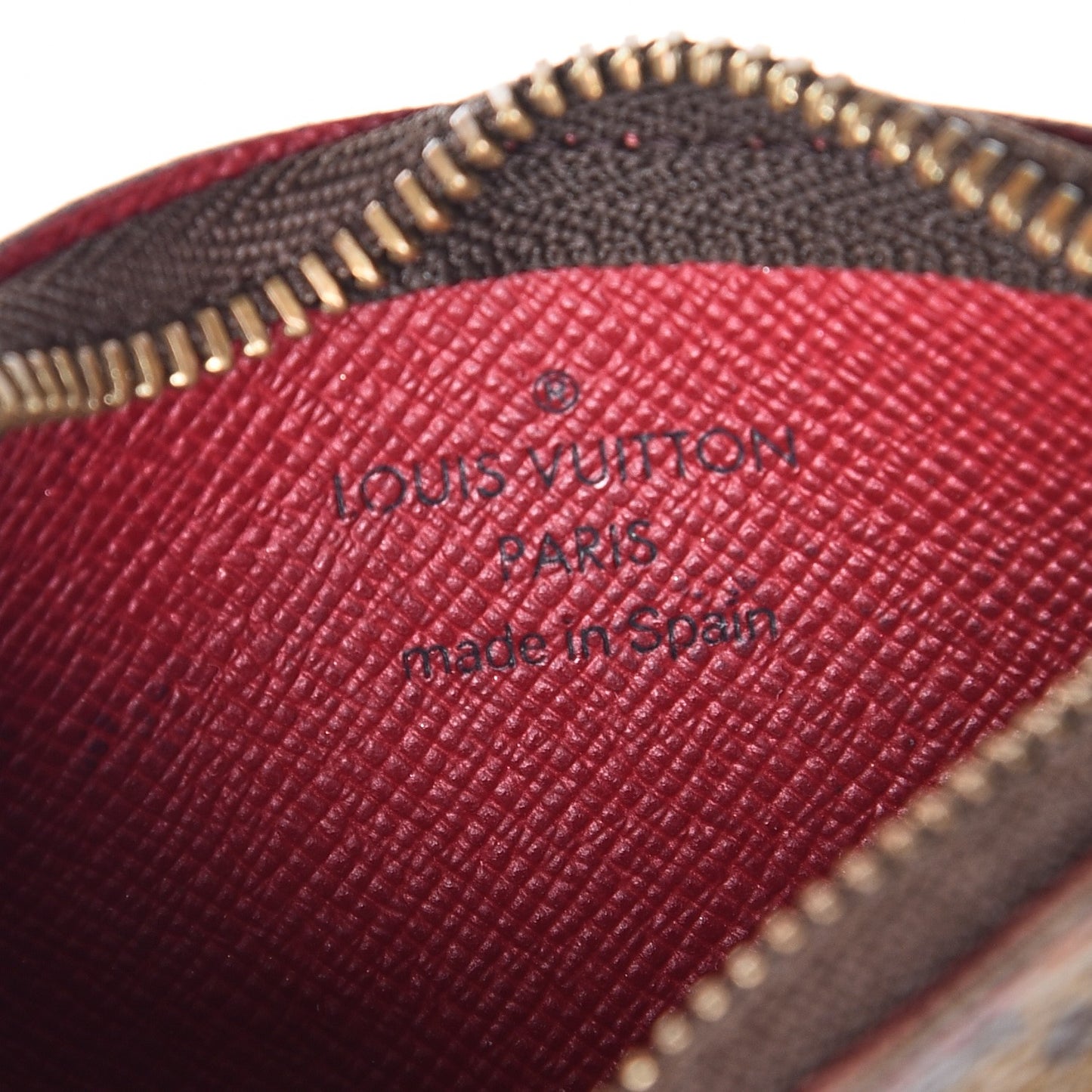 Monogram Cerises Key Pouch
