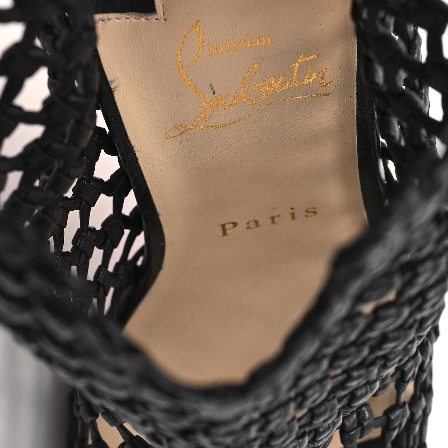 Christian Louboutin Nappa Porligot 120 Pumps 38 Black 8 of 9