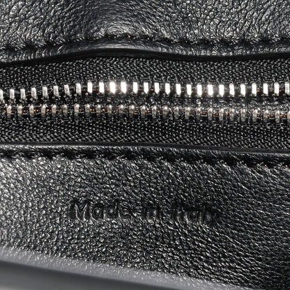 Celine Grained Calfskin Small Edge Shoulder Bag Black 7 of 9